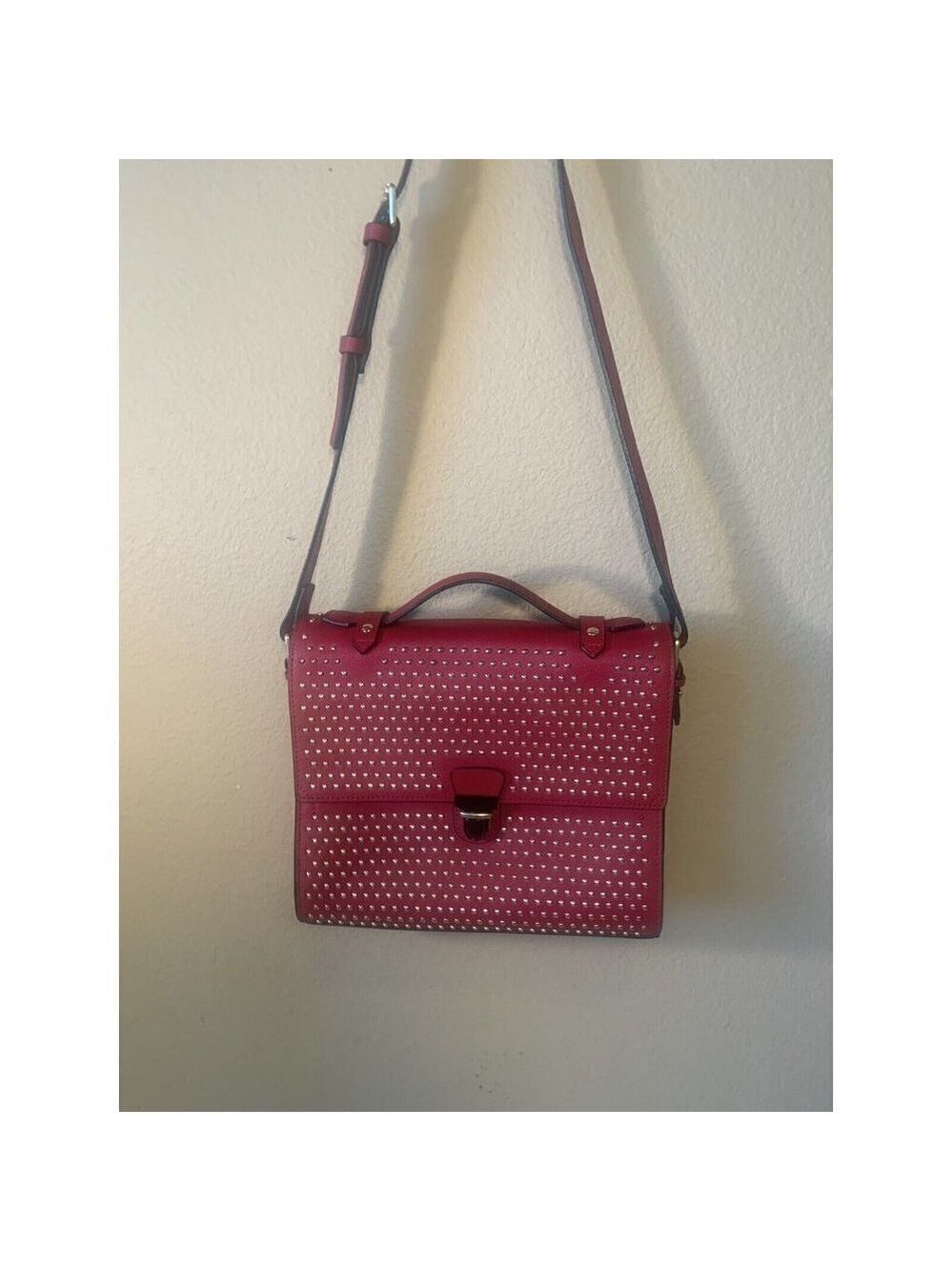 𝅺ILLBECA By Joy Gryson Murray St. Studded shoulder bag purse Handbag